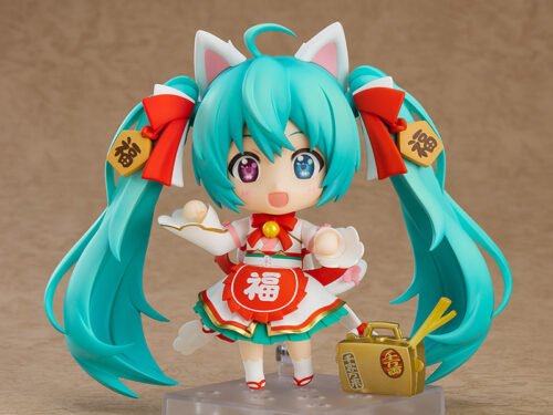 Nendoroid - #1777 - Vocaloid Hatsune Miku Maneki Miku Version