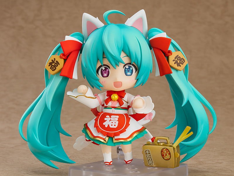 Nendoroid - #1777 - Vocaloid Hatsune Miku Maneki Miku Version
