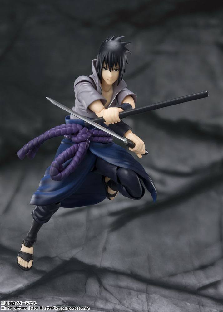 Nendo Addicts - Figuarts - Sasuke Uchiha He Who Bears All Hatred Pose1