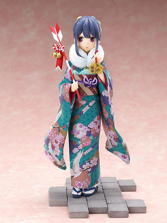 Nendo Addicts - Furyu - Yuru Camp Shima Rin Furisode Version Pose3