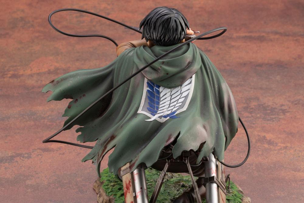 Nendo Addicts - Kotobukiya - Attack On Titan Levi Fortitude Artfxj Pose11