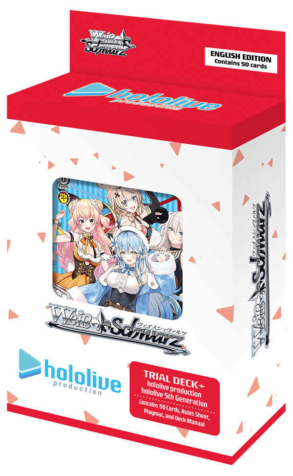 Nendo Addicts - Bushiroad - Weiss Schwarz Hololive Production 5th Generation Trial Deck+