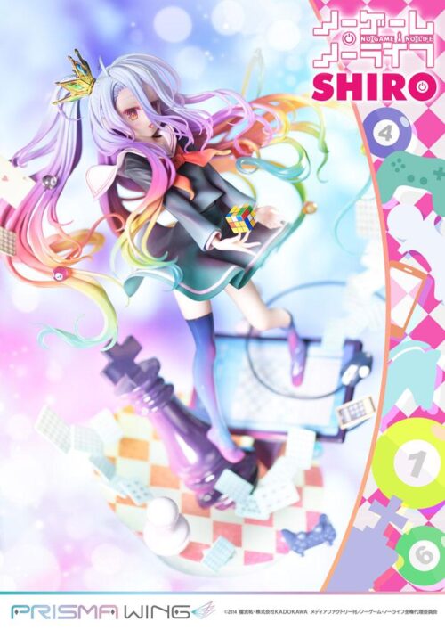 Nendo Addicts - Prime 1 - No Game No Life Shiro Prisma Wing Pose1