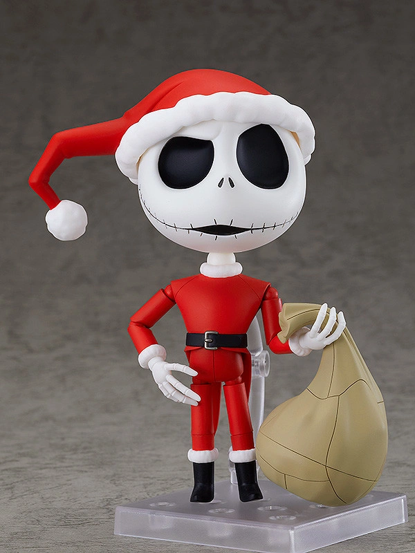 Nendoroid - #1517 - The Nightmare Before Christmas Jack Skellington Sandyclaws Version Pose1