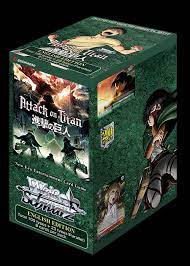 Nendo Addicts - Bushiroad - Attack On Titan English Booster Pack Vol.2