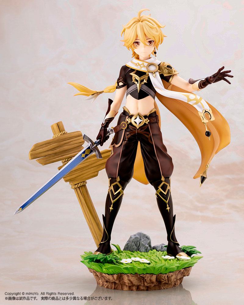 Nendo Addicts - Kotobukiya - Genshin Impact Aether Bonus Edition 27 Cm Pose5
