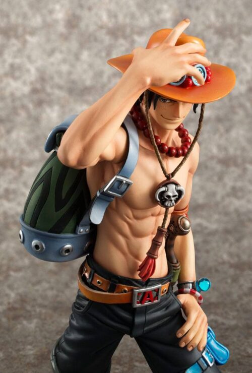 Nendo Addicts - Megahouse - One Piece Portrait Of Pirates Portgas D. Ace Neo Dx 10th Limited Edition Version Pose1