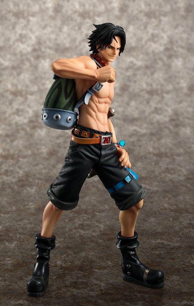 Nendo Addicts - Megahouse - One Piece Portrait Of Pirates Portgas D. Ace Neo Dx 10th Limited Edition Version Pose2