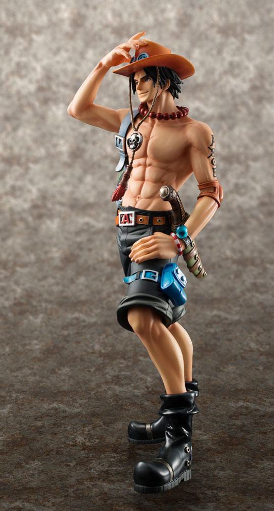 Nendo Addicts - Megahouse - One Piece Portrait Of Pirates Portgas D. Ace Neo Dx 10th Limited Edition Version Pose4