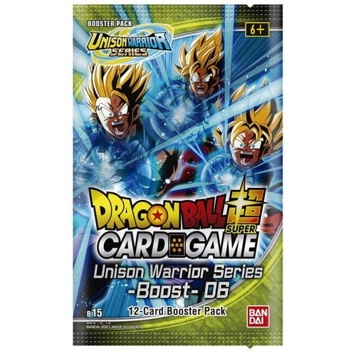 Bandai - Dragon Ball Super Card Game Unison Warrior Set 6 B15 Booster Pack