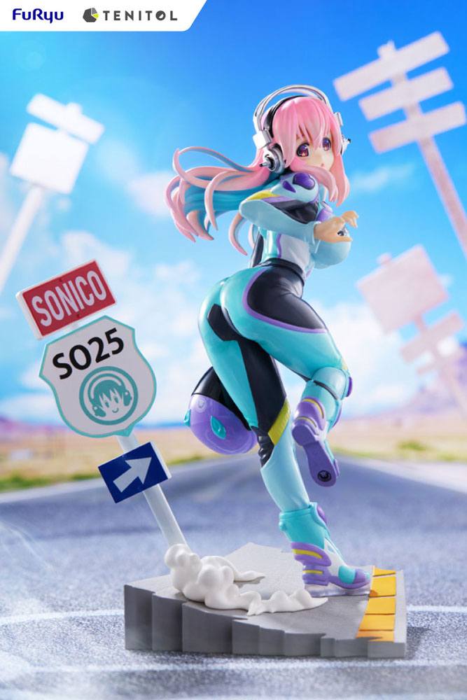 Nendo Addicts - Furyu - Super Sonico Tenitol Figure Pose1