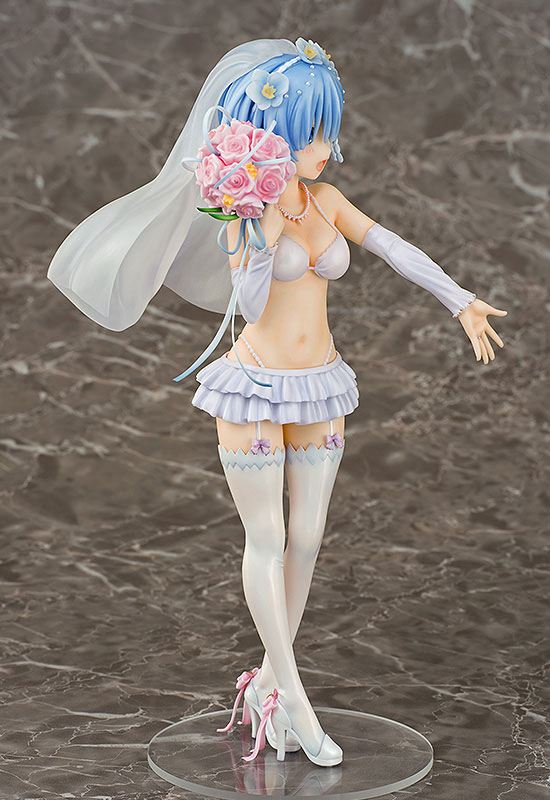 Nendo Addicts - Phat - Re Zero Rem Wedding Version Pose3