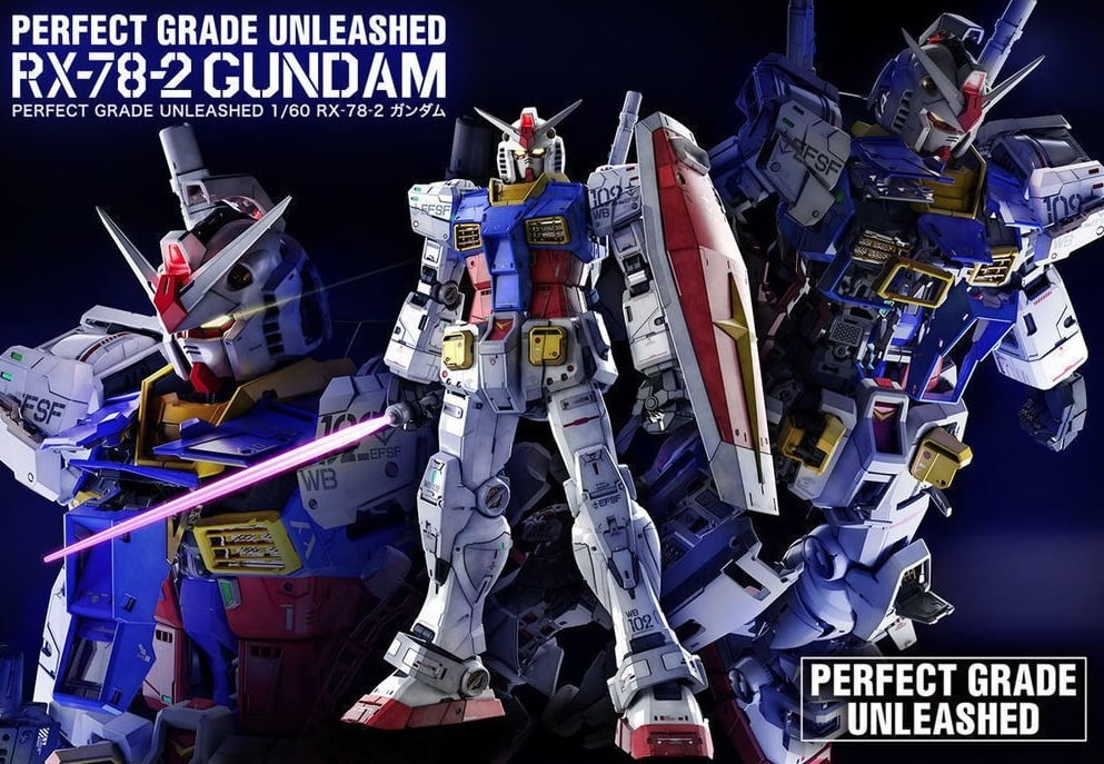 Nendo Addicts - Bandai - Perfect Grade Gundam Rx-78-2 Unleashed