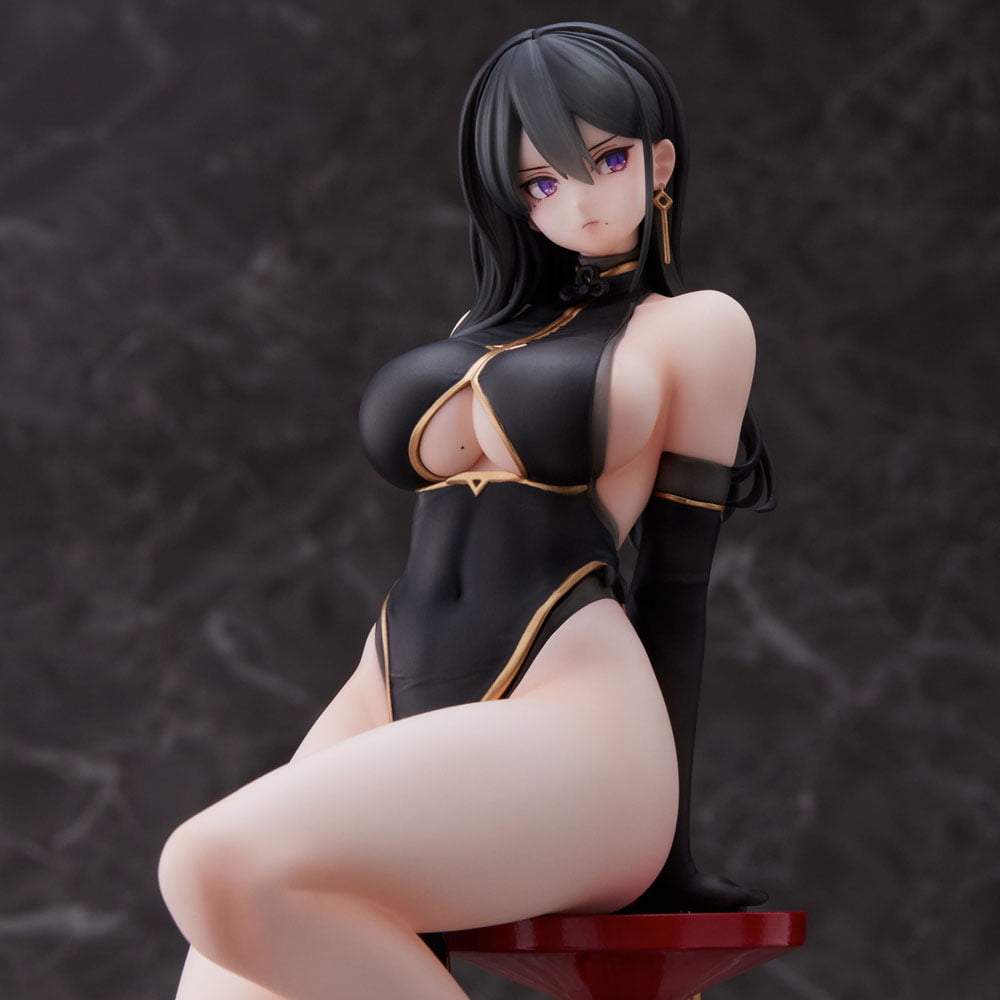 Nendo Addicts - Union Creative - Original Character Black China Dress-chan By Hayabusa Illustration 5