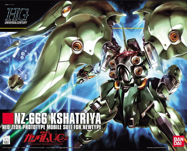 Nendo Addicts - Bandai - Gundam Hguc Nz-666 Kshatriya