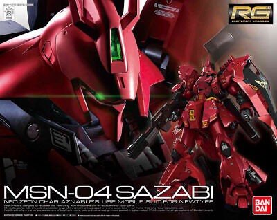 Nendo Addicts - Bandai - Mobile Suit Gundam Char's Counterattack Msn-04 Sazabi Rg