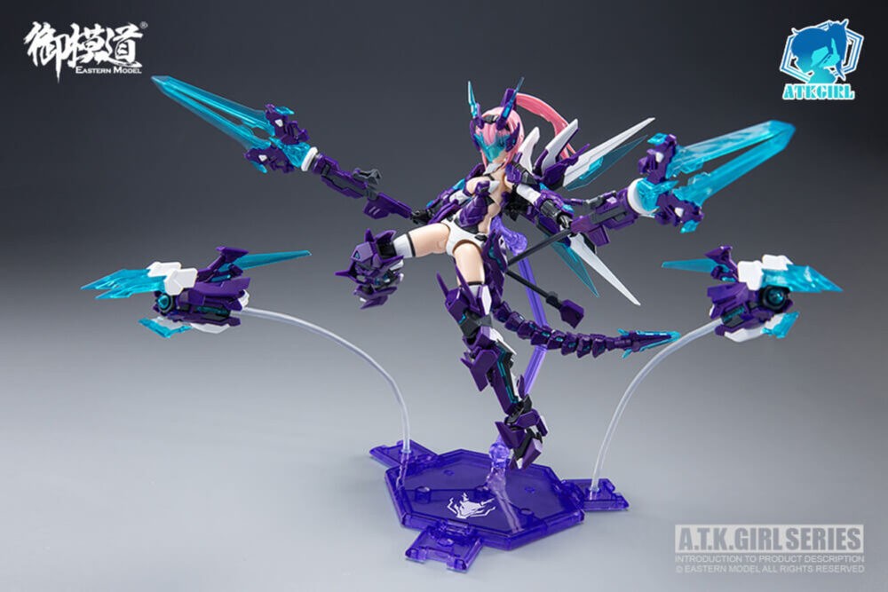 Nendo Addicts - Doyusha Atk Girl Qinglong Azure Dragon Plastic Model