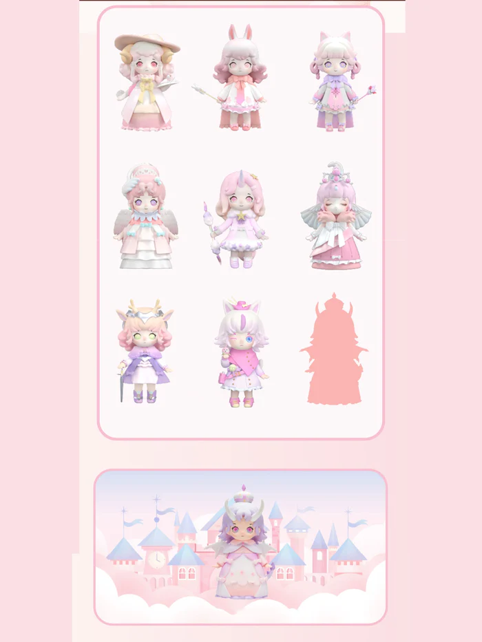 Nendo Addicts - Simontoys - Liroro Pink Castle Blind Box