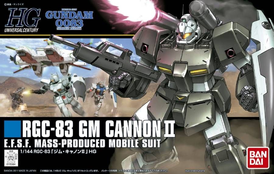 Nendo Addicts - Bandai - Mobile Suit Gundam Rgc83 Gm Cannon Ii Hg