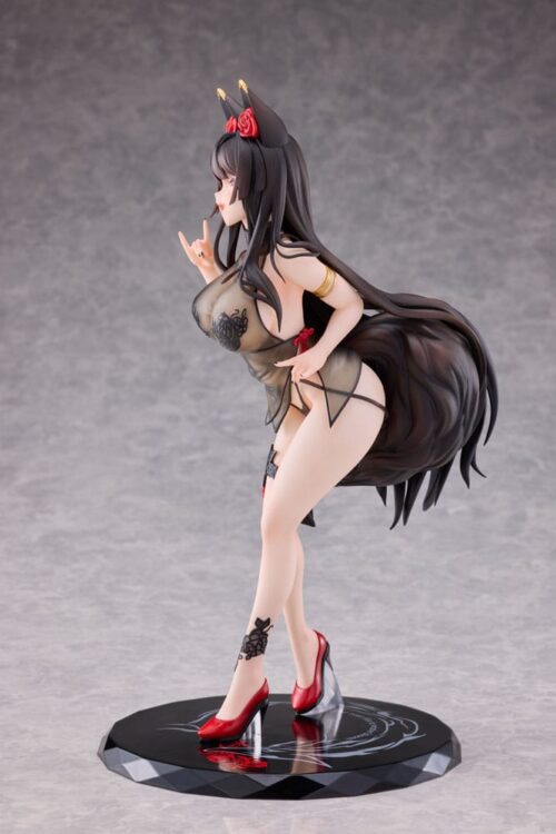 Nendo Addicts - Maxcute - Original Character Rose Fox Girl Blooming In Midwinter Illustrated By Tacco 28 Cm 1