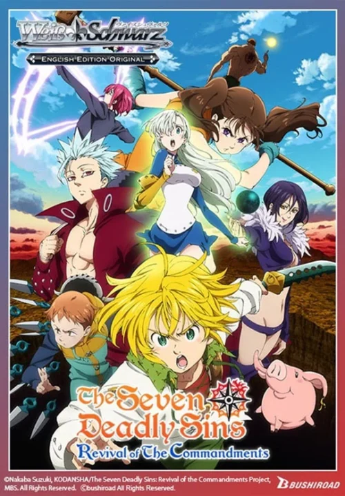 Nendo Addicts - Bushiroad - Weiss Schwarz - Seven Deadly Sins Revival Of The Commandments English Booster Pack