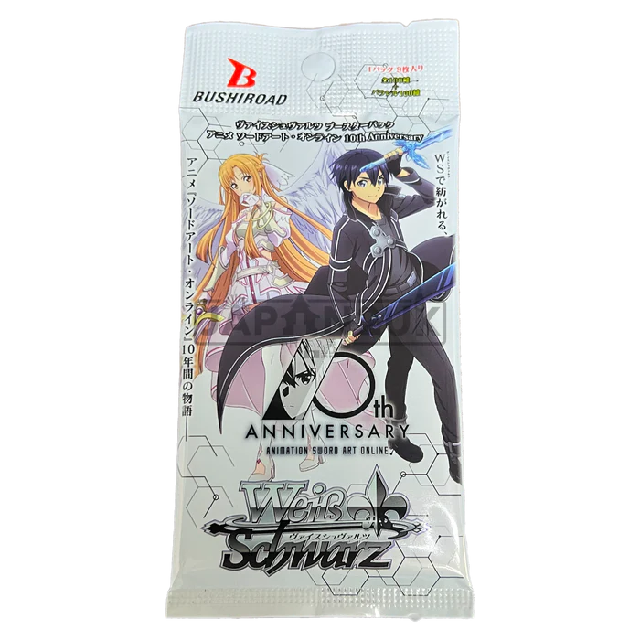 Nendo Addicts - Bushiroad - Weiss Schwarz Sword Art Online 10th Anniversary Booster Pack