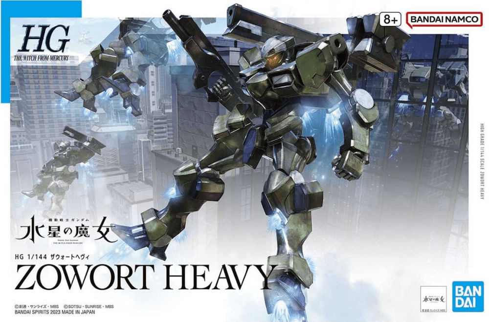 Nendo Addicts - Bandai - Mobile Suit Gundam The Witch From Mercury Zowort Heavy Gundam