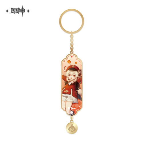 Nendo Addicts - Mihoyo - Genshin Impact Character Drawing Card Metal Keychain Klee