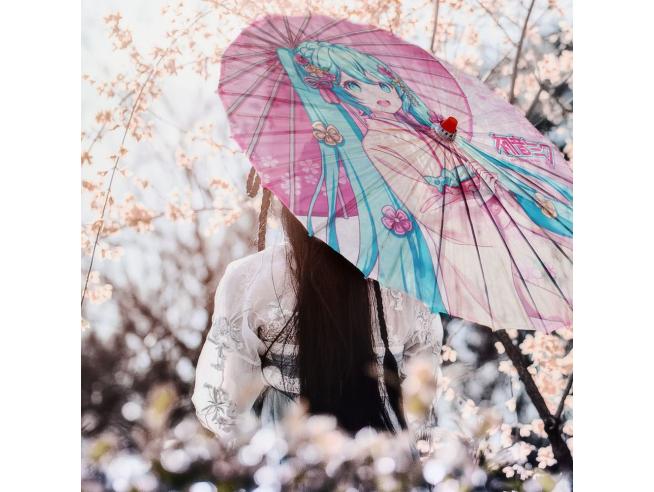 Nendo Addicts - Sakami - Vocaloid Japanese Paper Parasol 1