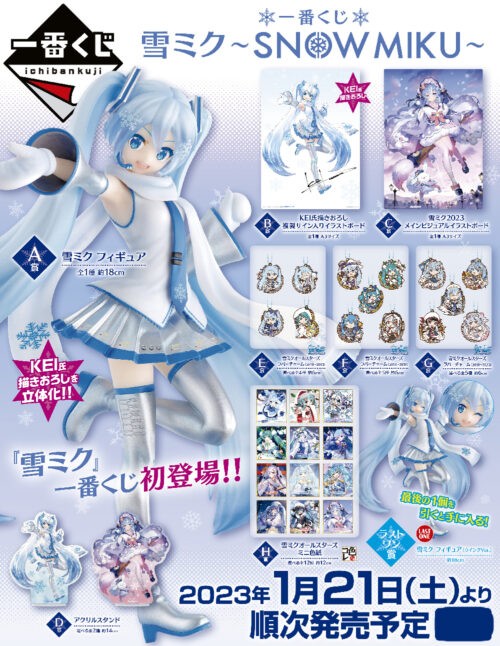 Nendo Addicts - Snow Miku Ichiban Kuji