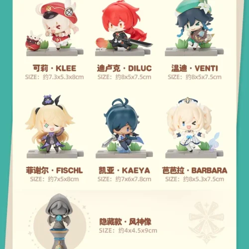Nendo Addicts - Mihoyo - Genshin Impact Battle Scene Series Mondstadt Edition Blind Box