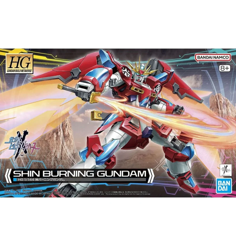 Nendo Addicts - Bandai - Gundam Build Fighters Shin Burning Gundam Hg
