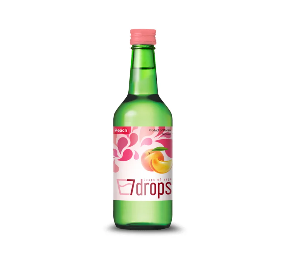 Nendo Addicts - 7drops Soju - Peach Flavor