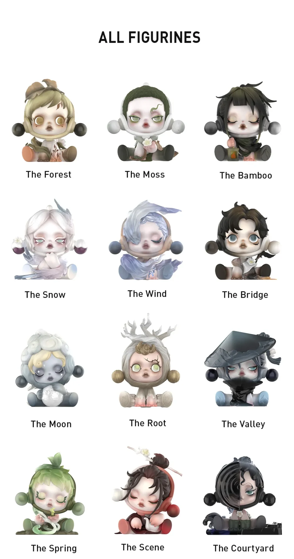 Nendo Addicts - Popmart - Skullpanda The Ink Plum Blossom Blind Box 1