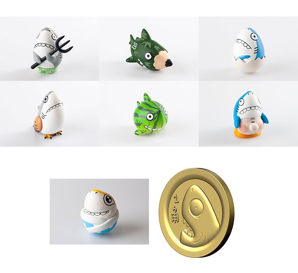 Nendo Addicts - Bu2ma - Shark Carving Series Blind Box