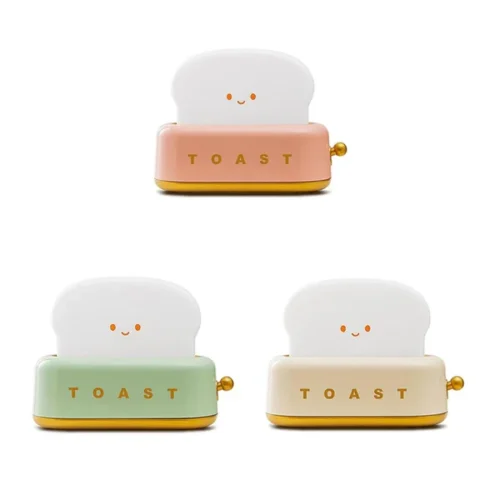 Nendo Addicts - Cute Toast Lamp Night Light