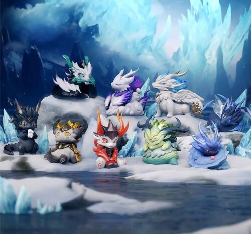 Nendo Addicts - Mythical Beasts Administration Together With Loong Series Blind Box