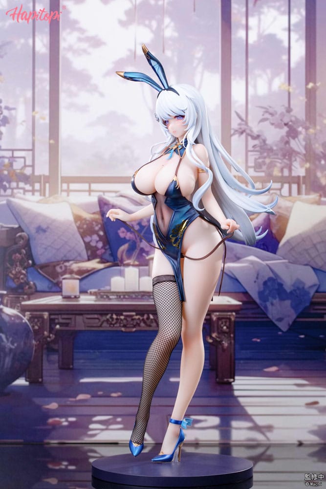 Nendo Addicts - Bearpanda - Qi Kai De Sheng Bunny Girl Illustration By Machi 29 Cm 2