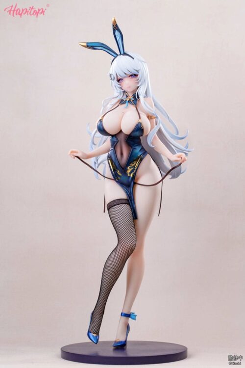 Nendo Addicts - Bearpanda - Qi Kai De Sheng Bunny Girl Illustration By Machi 29 Cm