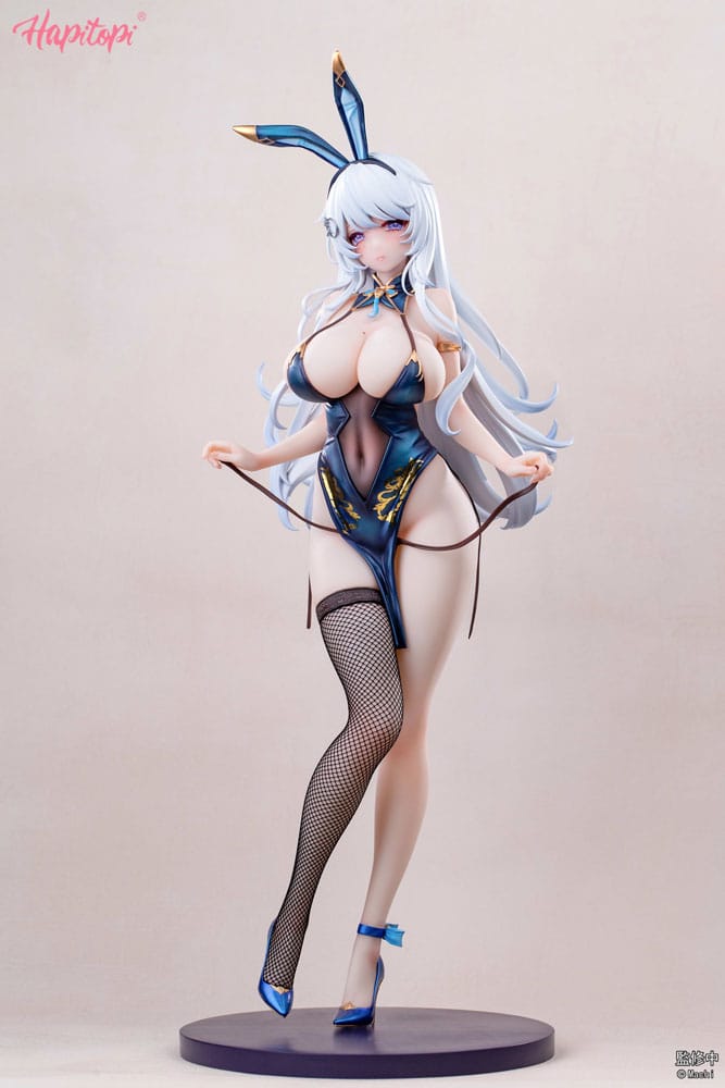 Nendo Addicts - Bearpanda - Qi Kai De Sheng Bunny Girl Illustration By Machi 29 Cm
