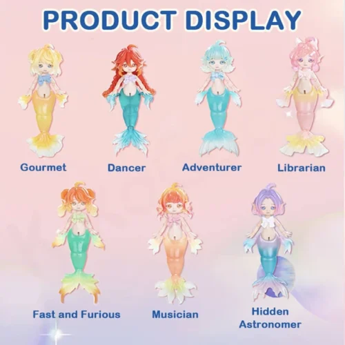 Nendo Addicts - Luckydoll - Chuchu Mermaid Bjd Doll Blind Box