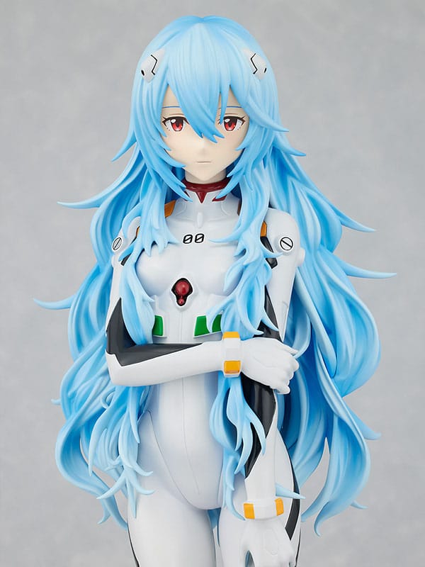 Nendo Addicts - Pop Up Parade - Rebuild Of Evangelion Rei Ayanami Long Hair Version Xl Version 3