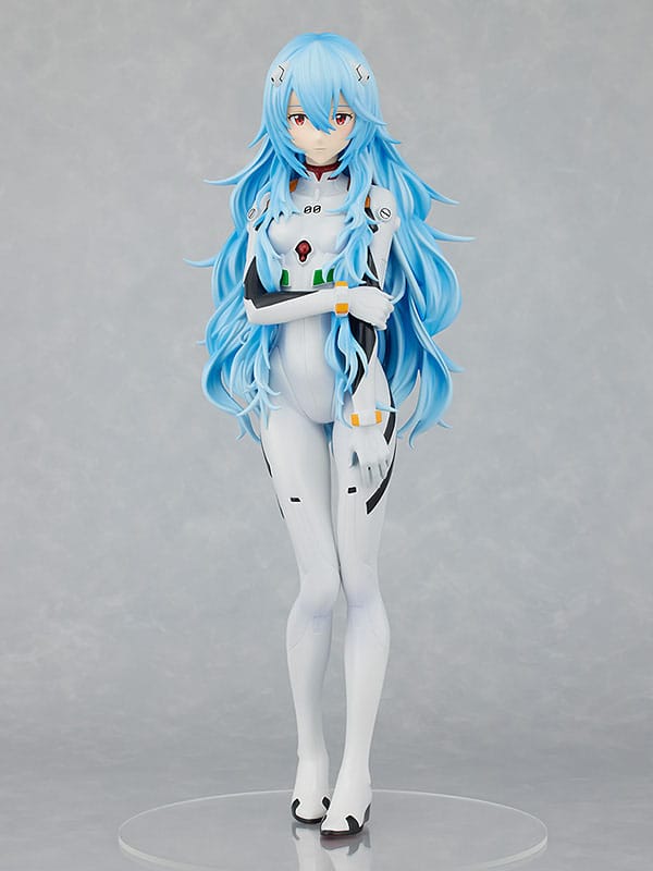 Nendo Addicts - Pop Up Parade - Rebuild Of Evangelion Rei Ayanami Long Hair Version Xl Version