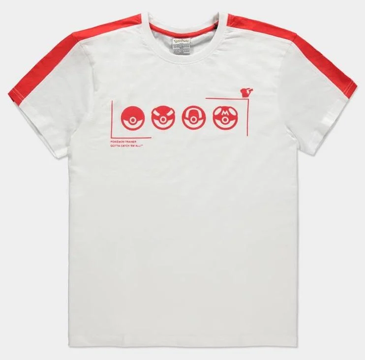 Nendo Addicts - Pokemon - Trainer White Men's T-shirt Xl