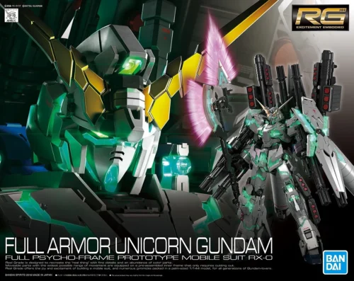 Nendo Addicts - Bandai - Mobile Suit Gundam Rx-0 Full Armor Unicorn Gundam Rg