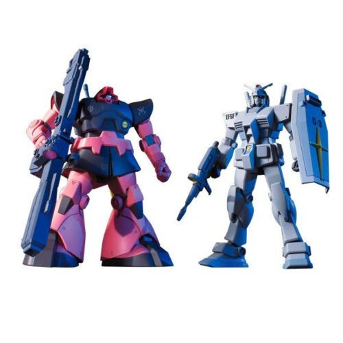 Nendo Addicts - Bandai - Mobile Suit Gundam Rx-78-3 Vs Char's Rick Dom Set 1