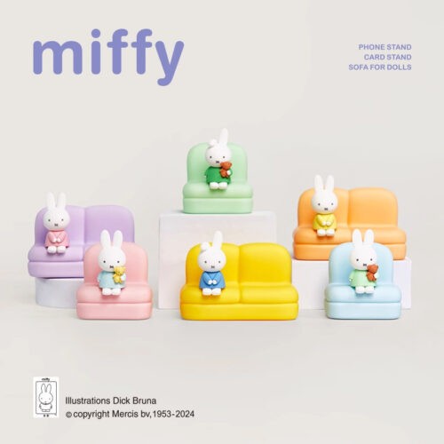Nendo Addicts - Choco Teddy - Miffy Rabbit Sofa Phone Stand Blind Box