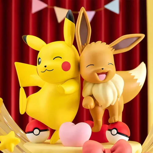 Nendo Addicts - Funism - Pokemon Eevee And Pikachu Party Figure