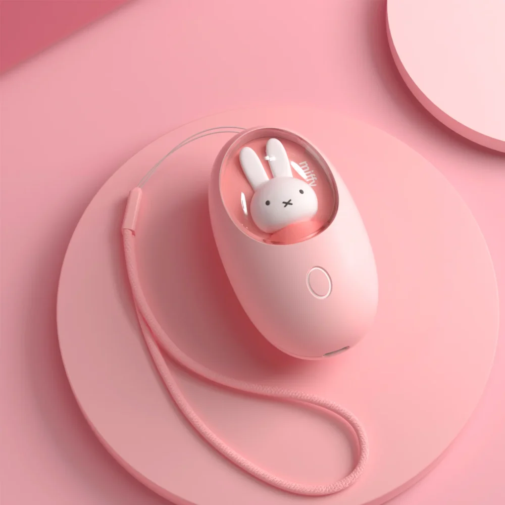 Nendo Addicts - Mipow - Miffy Hand Warmer Egg White Version 2