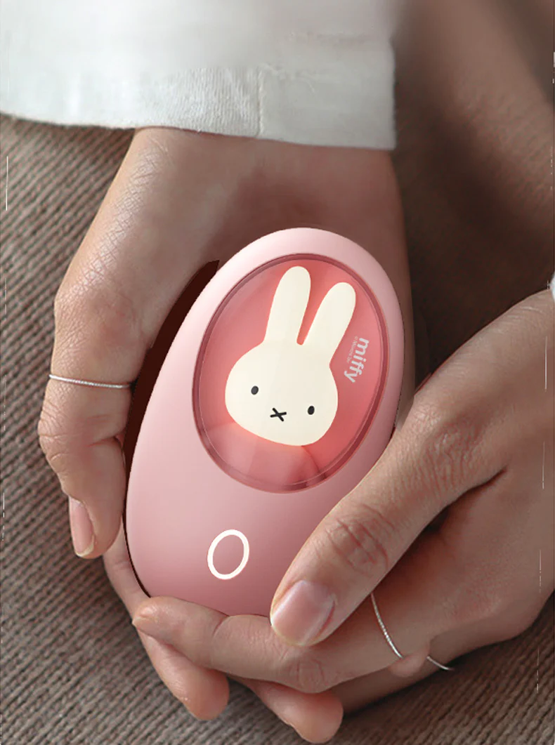 Nendo Addicts - Mipow - Miffy Hand Warmer Egg White Version 3